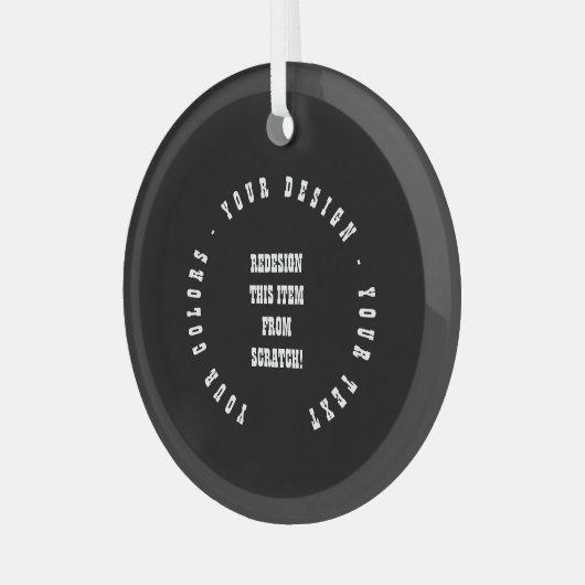 Creëer Uw eigen Glas Ornament (Voorkant links)