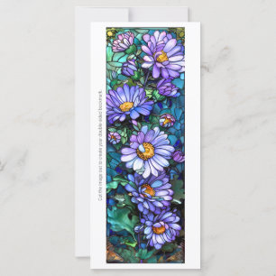 Creëer Uw Eigen Glas Paarse Gerberas Bladwijzer
