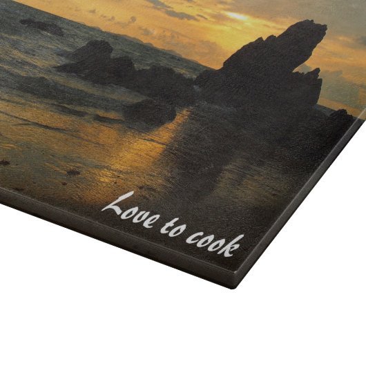 Creëer uw eigen glazen kookplaat snijplank (Hoek)