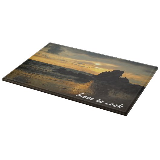 Creëer uw eigen glazen kookplaat snijplank (Hoek)