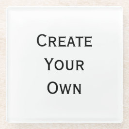 Creëer Uw eigen Glazen Onderzetter