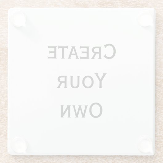 Creëer Uw eigen Glazen Onderzetter (Achterkant)