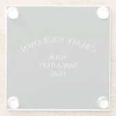 Creëer Uw eigen Glazen Onderzetter (Achterkant)