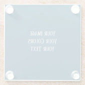 Creëer Uw eigen Glazen Onderzetter (Achterkant)