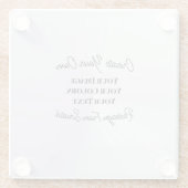 Creëer Uw eigen Glazen Onderzetter (Achterkant)