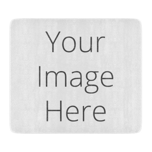 Creëer Uw eigen glazen snijvlak 6"x7" Snijplank (Voorkant)