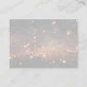 Creëer uw eigen glitterleden advieskaart (Achterkant)