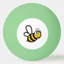 Creëer Uw eigen gloed in het donkergroen met bijen Pingpongbal