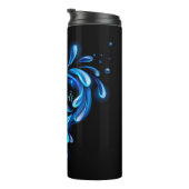 Creëer Uw eigen gloeiend blauw waterhart Thermosbeker (Geroteerd rechts)