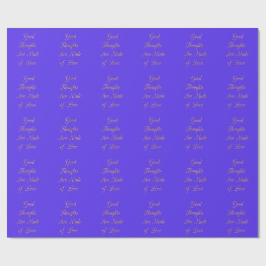 Creëer uw eigen goede ideeën met liefde cadeaupapier (Vlak)