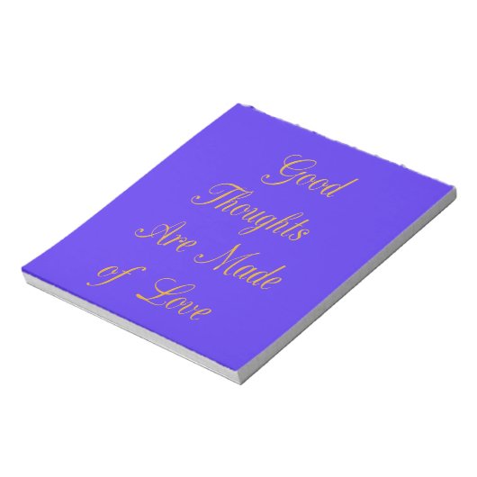 Creëer uw eigen goede ideeën met liefde notitieblok (Linkerzijde)