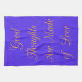 Creëer uw eigen goede ideeën met liefde theedoek (Horizontaal)