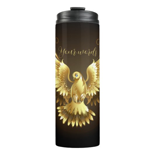 Creëer Uw eigen Golden Dove Thermosbeker (Voorkant)
