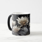 Creëer Uw eigen Golden Gothic Flowers Magische Mok (Voorkant links)