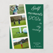 Creëer uw eigen golf vakantie foto Briefkaart (Voorkant)