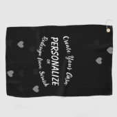 Creëer Uw eigen Golfhanddoek (Horizontaal)