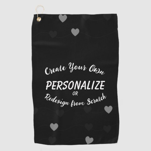 Creëer Uw eigen Golfhanddoek (Voorkant)