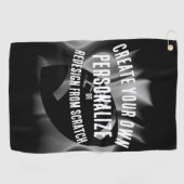 Creëer Uw eigen Golfhanddoek (Horizontaal)