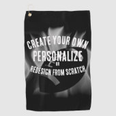 Creëer Uw eigen Golfhanddoek (Voorkant)