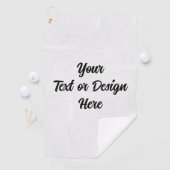 Creëer Uw eigen Golfhanddoek (Insitu)