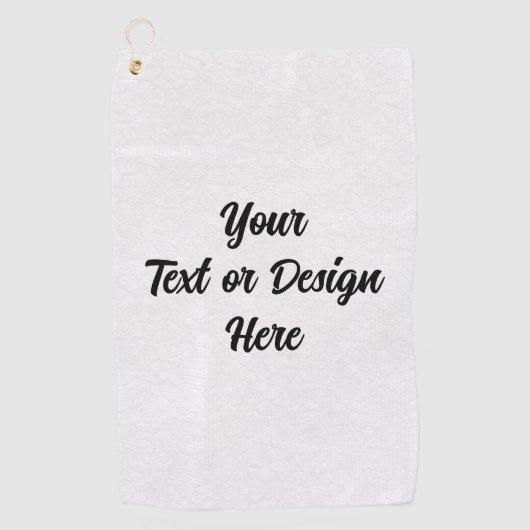 Creëer Uw eigen Golfhanddoek (Voorkant)