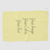 Creëer Uw eigen Golfhanddoek (Horizontaal)