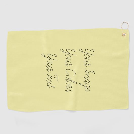 Creëer Uw eigen Golfhanddoek (Horizontaal)