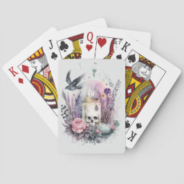 Creëer Uw eigen Gotische Herfst Pokerkaarten