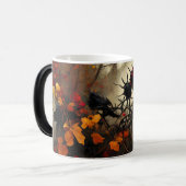 Creëer Uw eigen Gotische Herfstboom Magische Mok (Voorkant links)