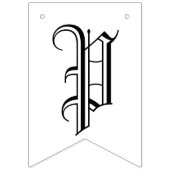 Creëer uw eigen gotische partij Bunting Flag Banne Vlaggetjes (Derde vlag)