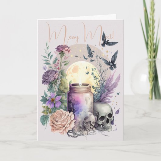 Creëer Uw eigen Gotische Rozen Kaart (Voorkant)