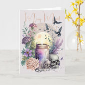 Creëer Uw eigen Gotische Rozen Kaart (Gele Bloem)