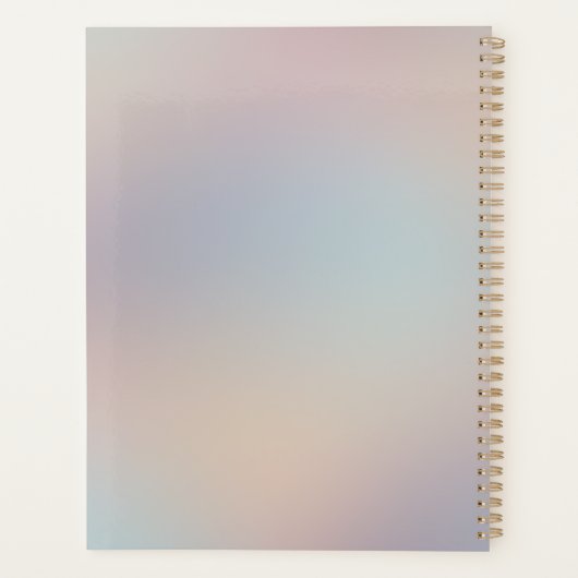 Creëer Uw eigen Gotische Rozen Planner (Achterkant)