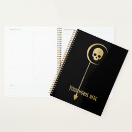 Creëer Uw eigen gouden Arcane Death Tarot Planner