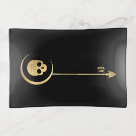 Creëer Uw eigen gouden Arcane Death Tarot Sierschaaltjes
