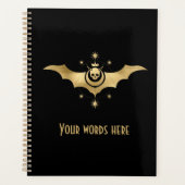 Creëer Uw eigen gouden Arcane Devil Tarot Planner (Voorkant)