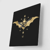 Creëer Uw eigen gouden Arcane Devil Tarot Vierkante Klok (Hoek)
