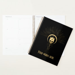 Creëer Uw eigen gouden Arcane Emporer Tarot Planner