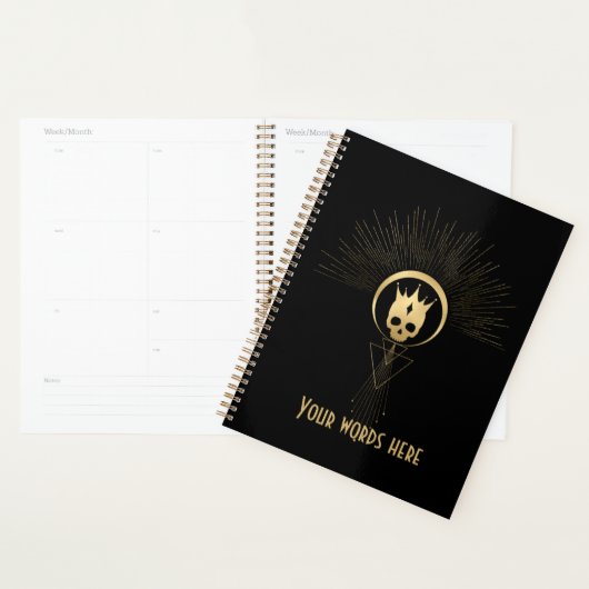 Creëer Uw eigen gouden Arcane Emporer Tarot Planner (Display)