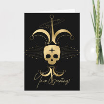 Creëer Uw eigen gouden Arcane Fool Tarot