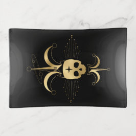 Creëer Uw eigen gouden Arcane Fool Tarot Sierschaaltjes