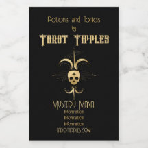 Creëer Uw eigen gouden Arcane Fool Tarot