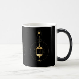 Creëer Uw eigen gouden Arcane Hermit Tarot Magische Mok