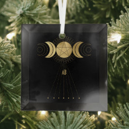 Creëer Uw eigen gouden Arcane Hoge Priesteres Taro Glas Ornament