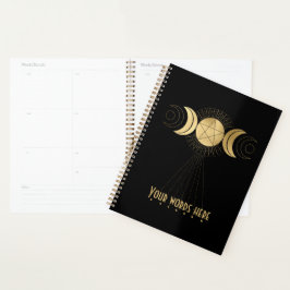 Creëer Uw eigen gouden Arcane Hoge Priesteres Taro Planner