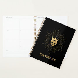 Creëer Uw eigen gouden Arcane Keizerin Tarot Planner