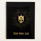 Creëer Uw eigen gouden Arcane Keizerin Tarot Planner (Voorkant)
