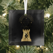 Creëer Uw eigen gouden Arcane Moon Tower Tarot