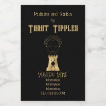 Creëer Uw eigen gouden Arcane Moon Tower Tarot