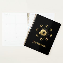 Creëer Uw eigen gouden Arcane Sterkte Tarot Planner